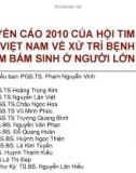 Khuyến cáo 2010 của hội tim mạch Việt Nam về xử trí bệnh tim bẩm sinh ở người lớn