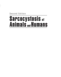 Ebook Sarcocystosis of animals and humans (2/E): Part 1