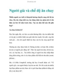 Người già và chế độ ăn chay