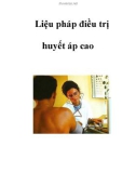 Liệu pháp điều trị huyết áp cao