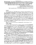 Áp dụng phương pháp giải trình tự gen PSI beta and delta globin loài thận khỉ xanh Châu Phi (Cercopithecus aethiops) nhận dạng đặc hiệu dòng tế bào VERO 76 qua các đời cấy chuyền