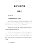 ÐỘNG KINH (Kỳ 4)