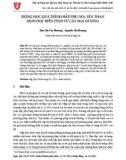 Động học quá trình hấp phụ NO3- lên than sinh học biến tính từ cây mai dương