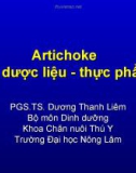 Artichoke cây dược liệu - thực phẩm (TS. Dương Thanh Liêm)