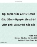 ĐẠI DỊCH CÚM A/H1N1-2009 - Cấp cứu bệnh nhân chấn thương cột sống tại hiện trường - VŨ VIẾT CHÍNH