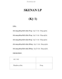 SKENAN LP (Kỳ 1)