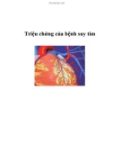 Triệu chứng của bệnh suy tim