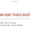 Bài giảng Bệnh đái tháo đường - BS. Trần Thế Trung