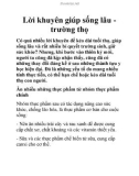 Lời khuyên giúp sống lâu trường thọ