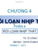 Bài giảng ECG - Chương 4: Rối loạn nhịp tim (Phần 4)