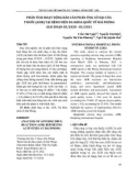 Phân tích hoạt động báo cáo phản ứng có hại của thuốc (ADR) tại Bệnh viện Đa khoa quốc tế Hải Phòng giai đoạn 03/2020 - 02/2021