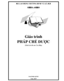 Giáo trình Pháp chế dược (Dành cho đào tạo Cao đẳng)