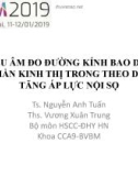 Bài giảng Siêu âm đo đường kính bao dây thần kinh thị trong theo dõi tăng áp lực nội sọ