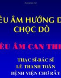 Bài giảng Siêu âm hướng dẫn chọc dò (siêu âm can thiệp) - ThS. BS. Lê Thanh Toàn