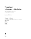 Ebook Veterinary laboratory medicine (2/E): Part 1