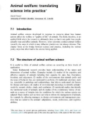 Ebook Advances in agricultural animal welfare - Science and practice: Part 2