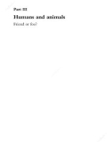 Ebook An introduction to human – Animal relationships, a psychological perspective: Part 2