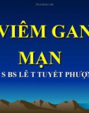 Bài giảng Viêm gan mạn - ThS.BS. Lê Thị Tuyết Phượng