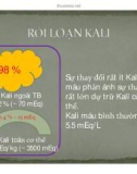 Rối loạn nước (Phần 2)