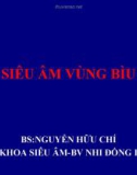 SIÊU ÂM VÙNG BÌU