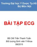 Bài giảng Bài tập ECG - BS.CKI Trần Thanh Tuấn