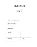 HYPERIUM (Kỳ 1)