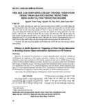 Hiệu quả của GnRH đồng vận gây trưởng thành noãn trong tránh quá kích buồng trứng trên bệnh nhân thụ tinh trong ống nghiệm