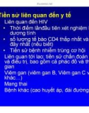 Bài giảng điều trị HIV : Thăm khám lâm sàng lần đầu tiên đối với bệnh nhân nhiễm HIV part 2