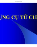 Bài giảng Dụng cụ tử cung