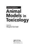 Ebook Animal models in toxicology (3/E): Part 1