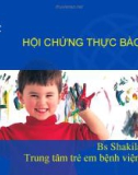 Bài giảng Hội chứng thực bào máu