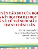 Khuyến cáo 2013 của Hội tim Hoa Kỳ hội tim đại học Hoa Kỳ về xử trí nhồi máu cơ tim ST chênh lên