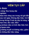 Viêm tụy cấp và mãn tính part 2