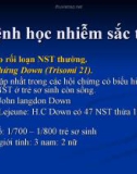 Bài giảng: Bệnh học nhiễm sắc thể