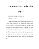 NGUYÊN NHÂN TAI BIẾN MẠCH MÁU NÃO (Kỳ 2)