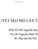 Bài giảng Khuyết sẹo mổ lấy thai