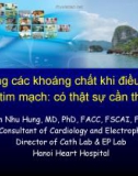 Bài giảng Bổ sung các khoáng chất khi điều trị bệnh lý tim mạch có thật sự cần thiết