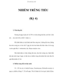 NHIỄM TRÙNG TIỂU (Kỳ 4)