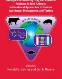 Ebook Strategies for reducing drug and chemical residues in food animals - International approaches to residue avoidance, management, and testing: Part 1