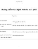 Hướng chẩn đoán bệnh Rubella mắc phả