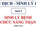 Bài giảng Miễn dịch - Sinh lý bệnh: Buổi 9 - ThS.BS Lê Thị Thu Hương