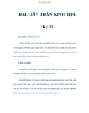 ÐAU DÂY THẦN KINH TỌA (Kỳ 2)