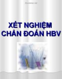 XÉT NGHIỆM CHẨN ĐOÁN HBV