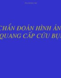 Bài giảng X quang cấp cứu bụng