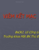 Bài giảng Viêm kết mạc- BS. Lê Công Lĩnh