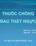 Bài giảng môn Dược lý - Bài: Thuốc chống đau thắt ngực