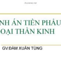 BỆNH ÁN TIỀN PHẨU NGOẠI THẦN KINH