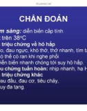 Bài giảng CHẨN ĐOÁN, XỬ TRÍ VÀ PHÒNG LÂY NHIỄM CÚM A (H5N1) Ở NGƯỜI part 5