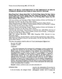 Impact of metal contamination to the emergence of (multi) antibiotic resistant bacteria in Thai Nguyen, Vietnam