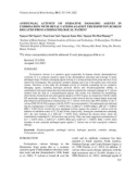 Antifungal activity of oxidative damaging agents in combination with metal cations against Trichophyton rubrum isolated from a dermatological patient